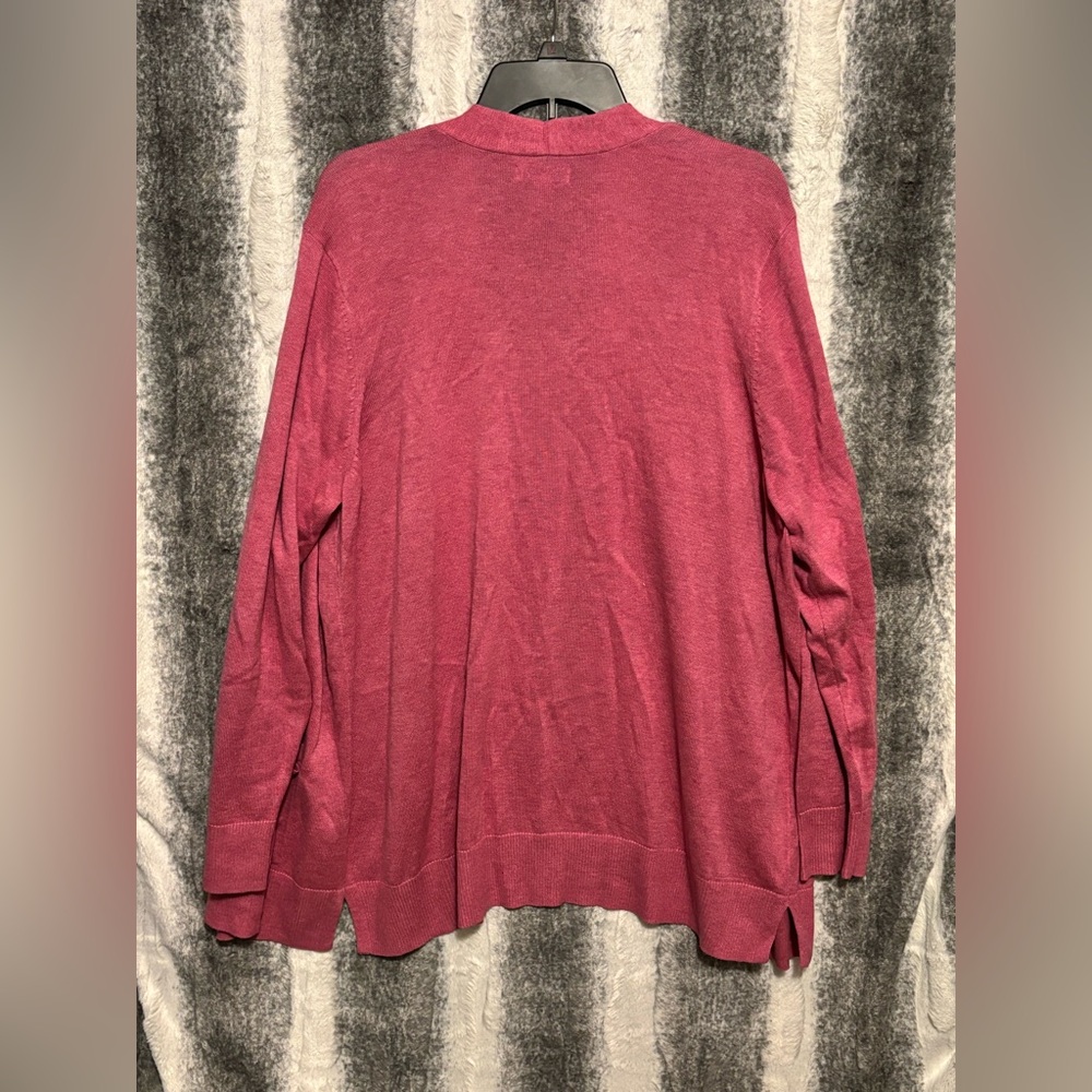 🧥Croft & Barrow Women's Rose Cardigan Sweater - Picture 3 of 7